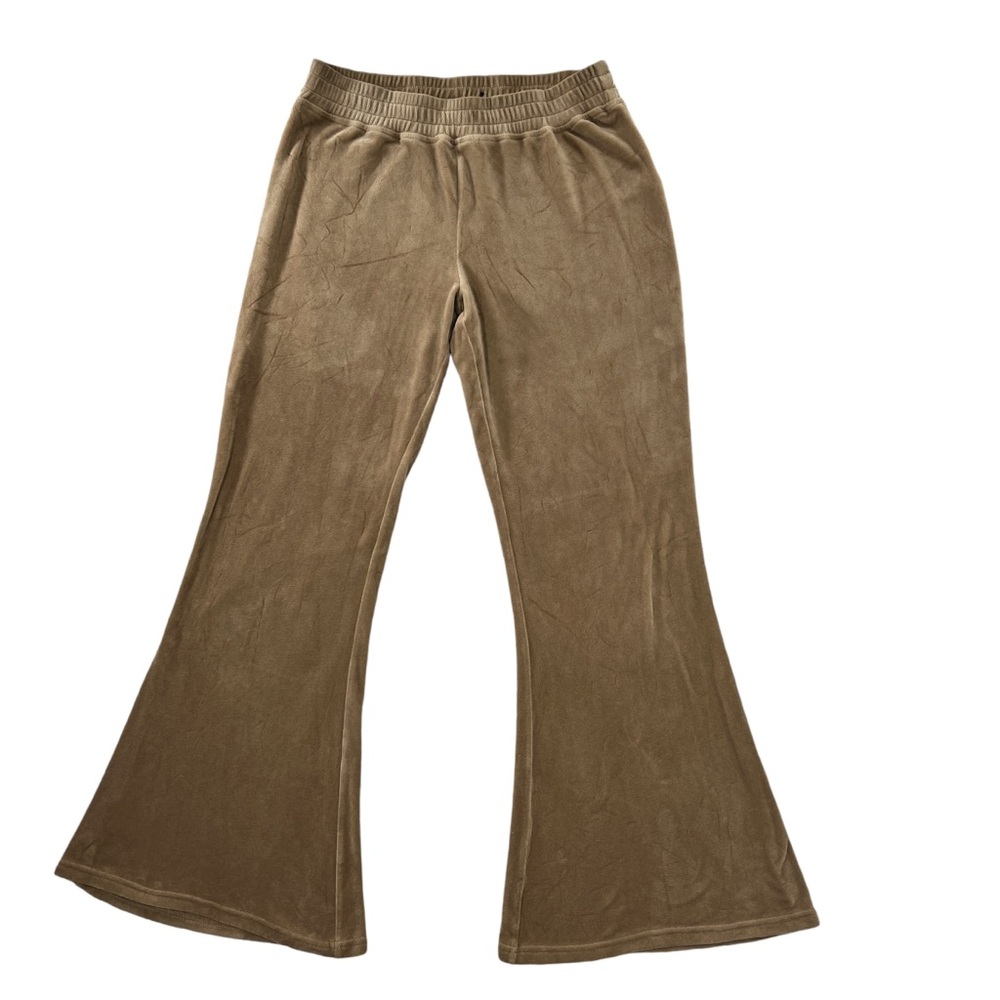 Hollister velour flare active yoga capri stretchy pants